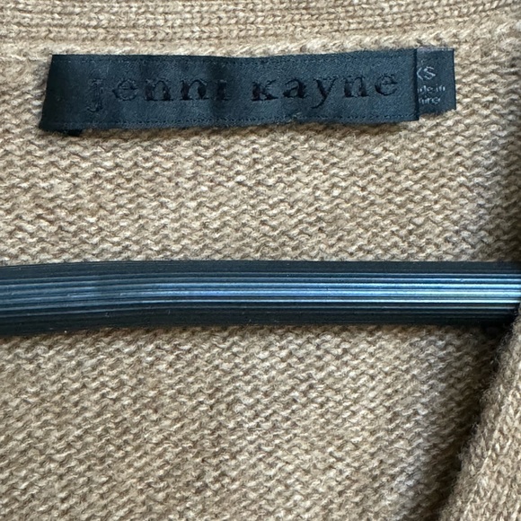 JENNI KAYNE EVERYDAY TAN/CAMEL CARDIGAN - Cashmere Blend - Picture 5 of 10